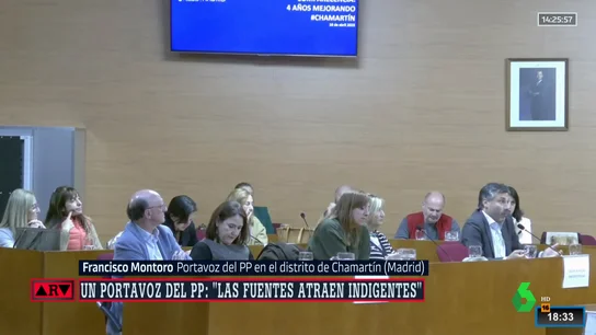 Un portavoz del PP asegura que las fuentes de agua "atraen indigentes" Un portavoz del PP asegura que las fuentes de agua "atraen indigentes"