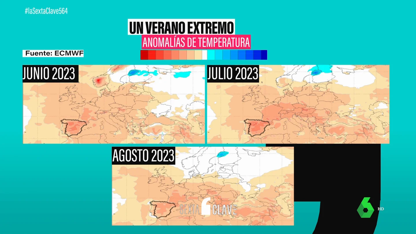 El calor asfixiará España en verano: hasta dos grados más que la media y sin vuelta la normalidad hasta octubre El calor asfixiará España en verano: hasta dos grados más que la media y sin vuelta la normalidad hasta octubre