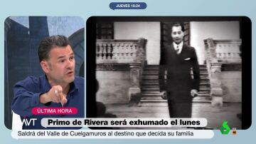 Iñaki López, ante la exhumación de Primo de Rivera: "A su familia le hacen caso, a las 40.000 que quieren sacar los restos, no tanto"
