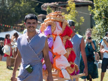 Rodrigo Cuevas, durante la edición de Una Señora Fiesta en 2019 en Vegarrionda (Asturias)