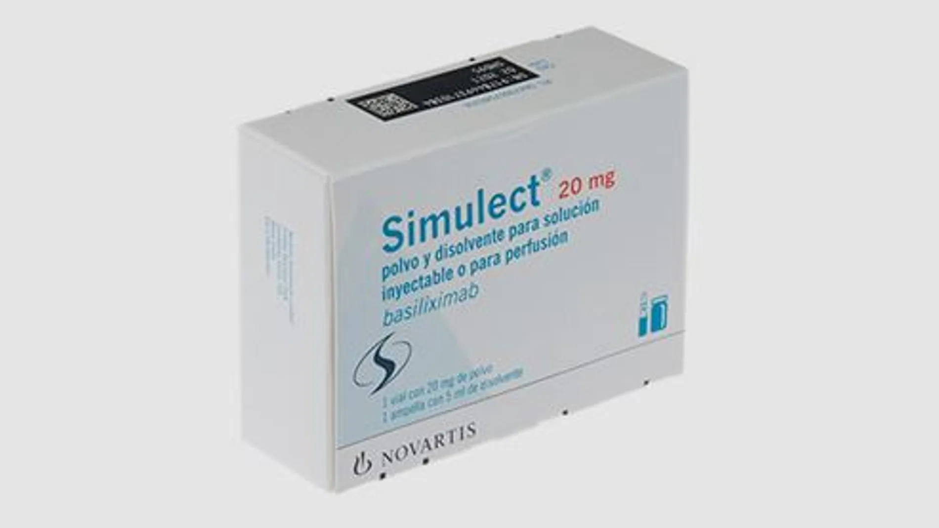 Alerta por la presencia de vidrio en ampollas para la preparación del medicamento Simulect