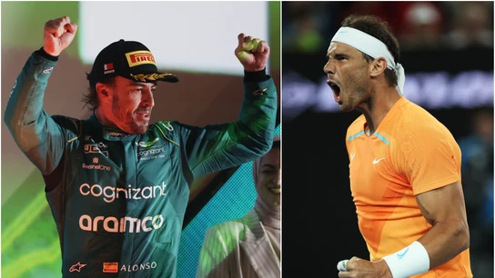 Fernando Alonso y Rafa Nadal Fernando Alonso y Rafa Nadal