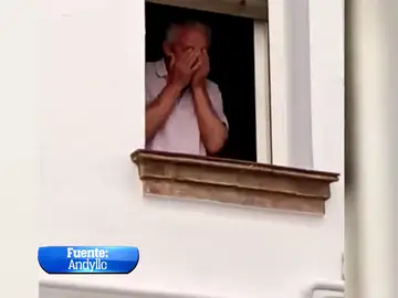 Las lágrimas del padre de Antonio Puerta: puro sentimiento