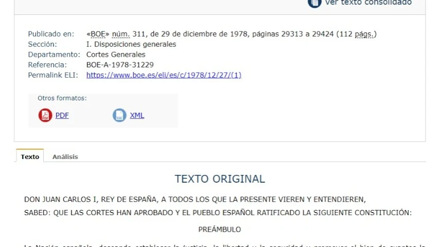 El error del BOE y los 12 minutos que España 'no tuvo' Constitución: ¿qué podría haber pasado?