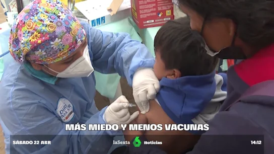 Más miedo y menos vacunas: la pandemia provoca la mayor caída en los últimos 30 años Más miedo y menos vacunas: la pandemia provoca la mayor caída en los últimos 30 años