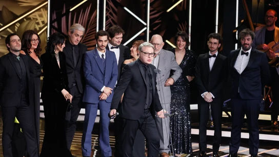El equipo de la película "Argentina, 1985" tras recibir el Premio Platino a la "Mejor Película Iberoamericana de Ficción" El equipo de la película "Argentina, 1985" tras recibir el Premio Platino a la "Mejor Película Iberoamericana de Ficción"