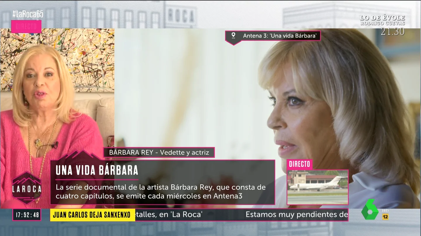 El 'dardo' de Barbara Rey al rey emérito sobre sus relaciones extramatrimoniales: "Han sido unas cuantas más" El 'dardo' de Barbara Rey al rey emérito sobre sus relaciones extramatrimoniales: "Han sido unas cuantas más"