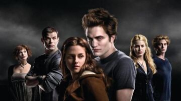 Cartel de 'Crepúsculo', con Kristen Stewart, Robert Pattinson.