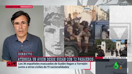 El análisis de Sandro Pozzi sobre la situación en Sudán: "El gran riesgo es el papel que puede jugar Rusia en este ámbito" El análisis de Sandro Pozzi sobre la situación en Sudán: "El gran riesgo es el papel que puede jugar Rusia en este ámbito"