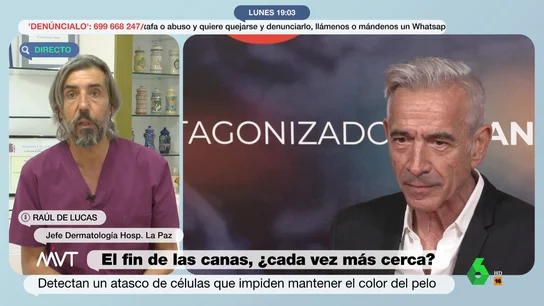 Raúl de Lucas, jefe de Dermatología en el Hospital de La Paz Raúl de Lucas, jefe de Dermatología en el Hospital de La Paz