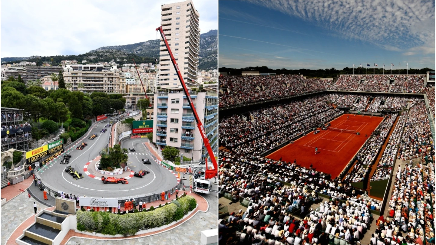 El GP de Mónaco de F1 y Roland Garros podrían sufrir apagones El GP de Mónaco de F1 y Roland Garros podrían sufrir apagones