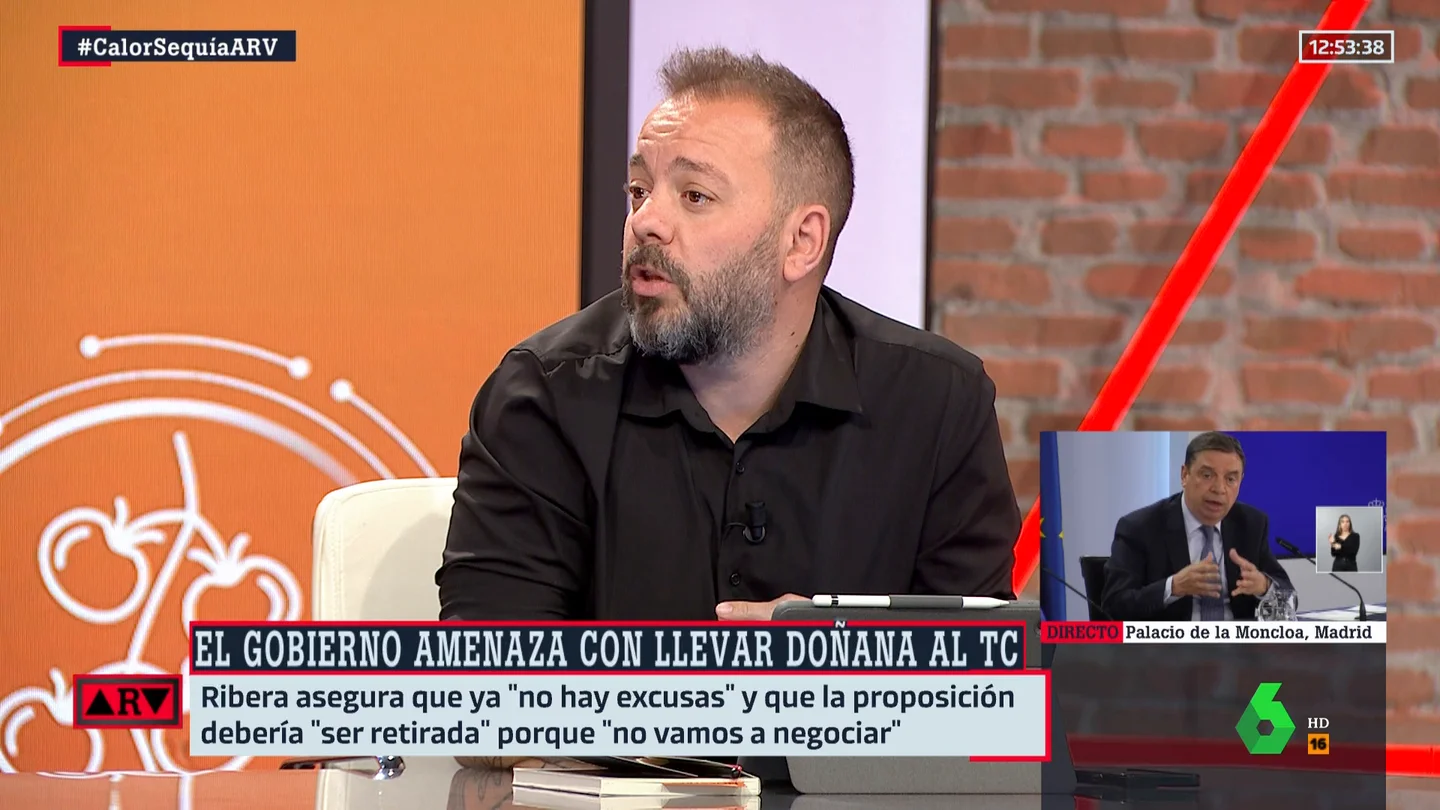 El análisis de Antonio Maestre del conflicto de Doñana: "Juanma Moreno quería hacer de Ayuso contra Sánchez y se ha pasado de frenada" El análisis de Antonio Maestre del conflicto de Doñana: "Juanma Moreno quería hacer de Ayuso contra Sánchez y se ha pasado de frenada"
