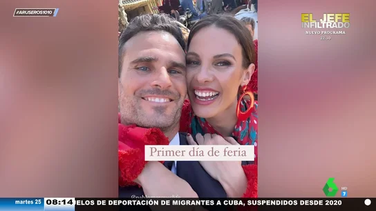 Jessica Bueno presenta a su novio en la Feria de Abril: las bonitas fotos con Pablo Marqués Jessica Bueno presenta a su novio en la Feria de Abril: las bonitas fotos con Pablo Marqués