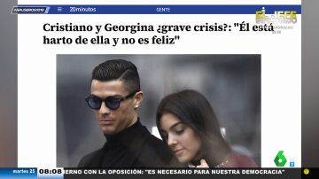 Tatiana Arús, sobre la historia de Cristiano Ronaldo y Georgina: "Es como Meghan y Harry, cuando lo contrastas falla por todos lados"