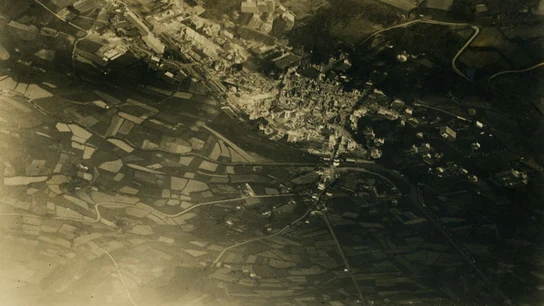 Perspectiva aérea de la ciudad de Gernika Perspectiva aérea de la ciudad de Gernika