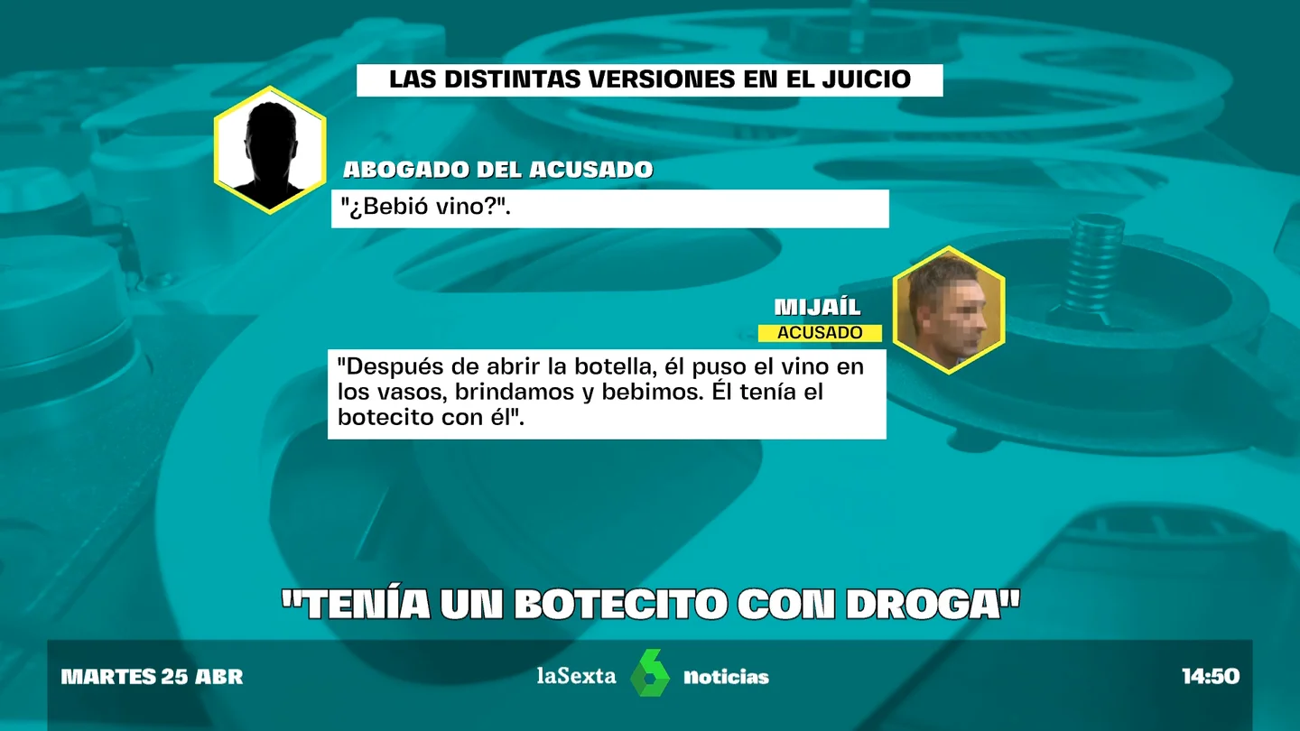 Los acusados del 'crimen del Palace' niegan haber drogado a la víctima Los acusados del 'crimen del Palace' niegan haber drogado a la víctima