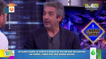  Ricardo Darín confiesa en 'El Hormiguero' el 'secuestro' del perro de un vecino durante varios días