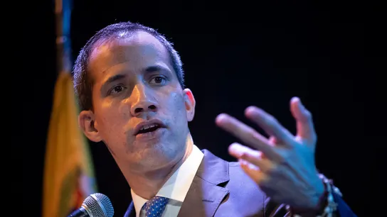 Imagen de archivo del opositor venezolano, Juan Guaidó. Imagen de archivo del opositor venezolano, Juan Guaidó.