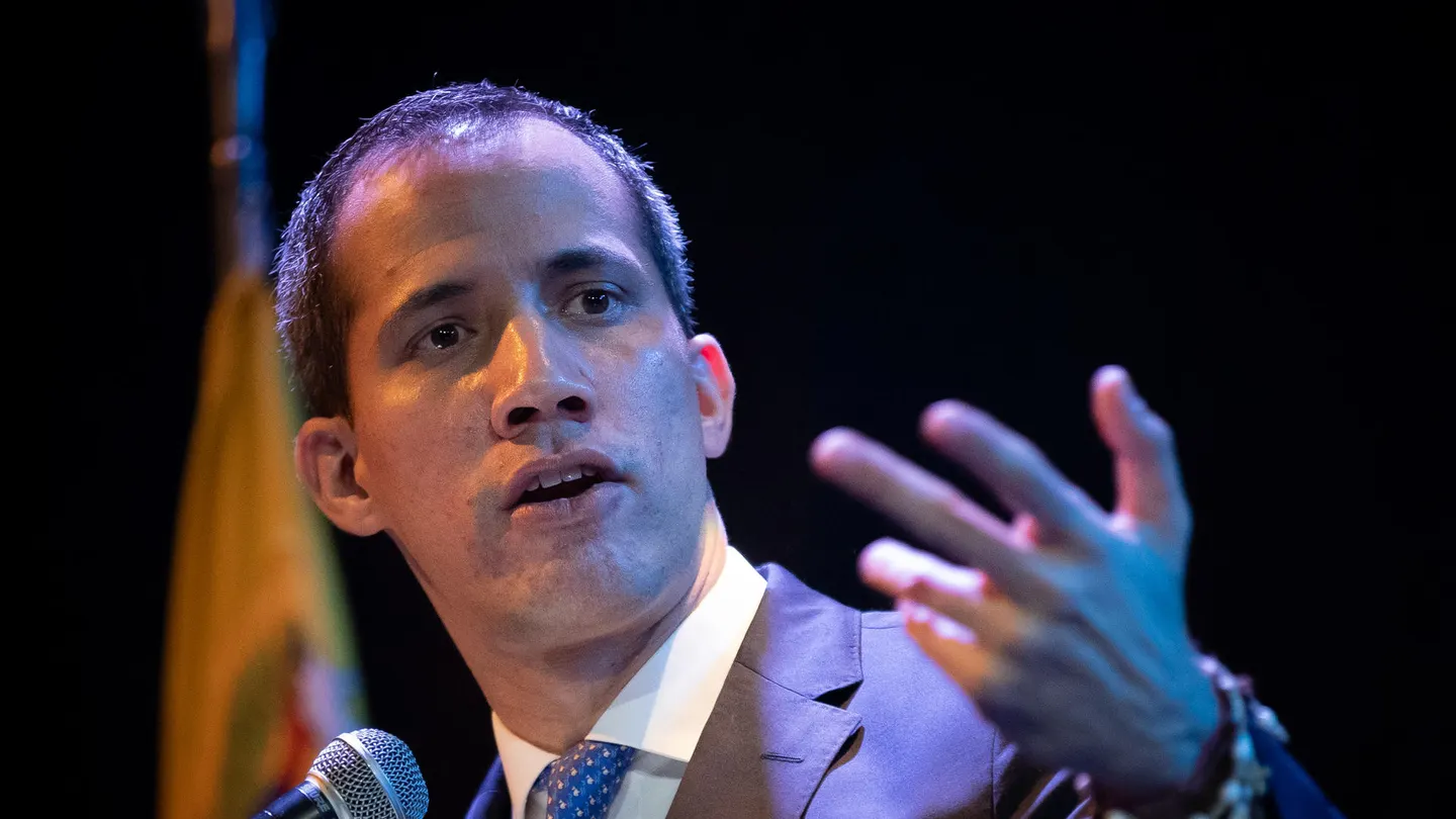 Imagen de archivo del opositor venezolano, Juan Guaidó. Imagen de archivo del opositor venezolano, Juan Guaidó.