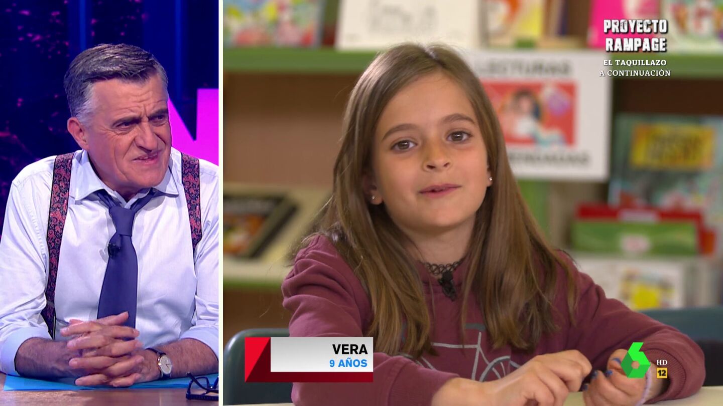 La respuesta de Wyoming a una ni&ntilde;a de si existe Nunca Jam&aacute;s: "Lo dicen todas mis novias cuando&nbsp;me&nbsp;dejan"