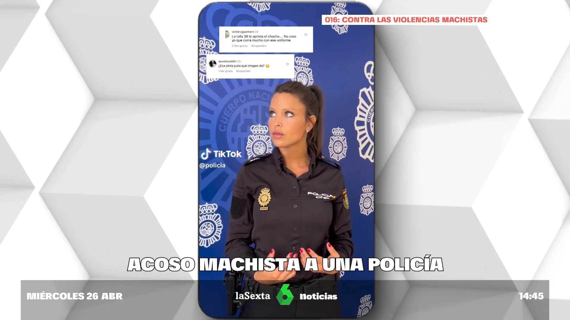 acoso policia