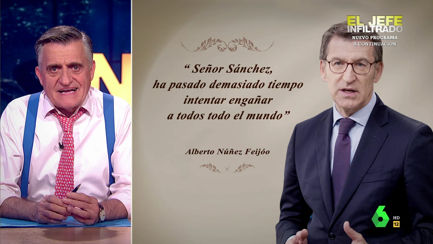 La nueva 'patada' de Feijóo a la gramática que le hace cada día parecerse más a Rajoy La nueva 'patada' de Feijóo a la gramática que le hace cada día parecerse más a Rajoy
