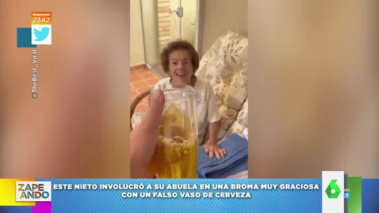 La broma de un chico a su abuela que termina con ella como la bromista: "Es el crimen perfecto de las bromas" La broma de un chico a su abuela que termina con ella como la bromista: "Es el crimen perfecto de las bromas"