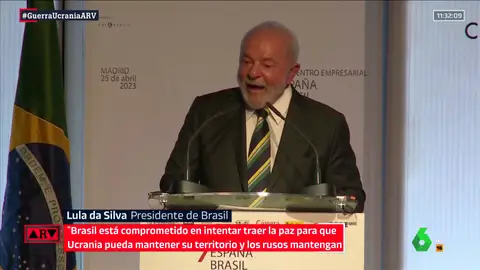Lula da Silva en Madrid