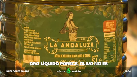Oro líquido parece, oliva no es: denuncian la mezcla de aceites para venderlo como virgen extra Oro líquido parece, oliva no es: denuncian la mezcla de aceites para venderlo como virgen extra