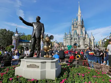 Vista del Walt Disney World de Florida (Estados Unidos)