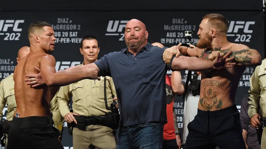 Nate Díaz y Mc Gregor Nate Díaz y Mc Gregor