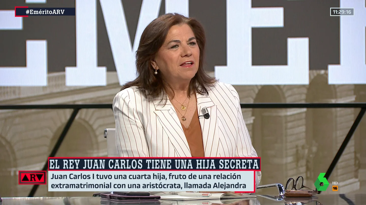 Lucía Méndez, sobre la supuesta hija del rey emérito: "Estamos viendo los frutos de esa vida desordenada" Lucía Méndez, sobre la supuesta hija del rey emérito: "Estamos viendo los frutos de esa vida desordenada"