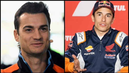 Dani Pedrosa y Marc márquez Dani Pedrosa y Marc márquez