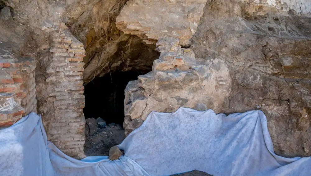  Obras donde se ha encontrado los restos de un posible santuario de los siglos VIII - IX en Toledo