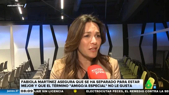 El 'dardo' de Fabiola Martínez a Bertín Osborne tras hablar de "amigas especiales": "Me parece denigrante usar ciertos términos" El 'dardo' de Fabiola Martínez a Bertín Osborne tras hablar de "amigas especiales": "Me parece denigrante usar ciertos términos"