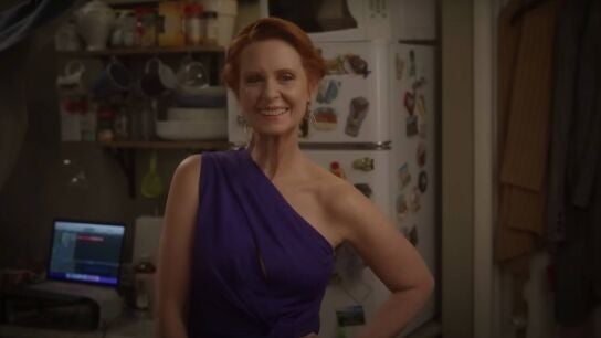 Miranda (Cynthia Nixon) está de vuelta después de seguir a Che a Los Ángeles.