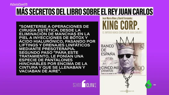 Más detalles ocultos del rey: dinero de Suiza para la familia, operaciones estéticas y el yate 'picadero' de Barcelona Más detalles ocultos del rey: dinero de Suiza para la familia, operaciones estéticas y el yate 'picadero' de Barcelona