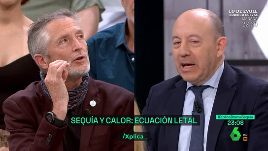 El tenso momento entre Gonzalo Bernardos y Fernando Valladares por la sequía: "Estás muy antiguo" El tenso momento entre Gonzalo Bernardos y Fernando Valladares por la sequía: "Estás muy antiguo"