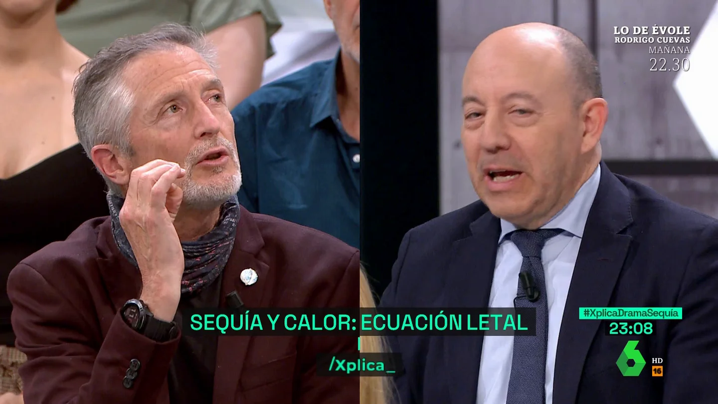 El tenso momento entre Gonzalo Bernardos y Fernando Valladares por la sequía: "Estás muy antiguo" El tenso momento entre Gonzalo Bernardos y Fernando Valladares por la sequía: "Estás muy antiguo"