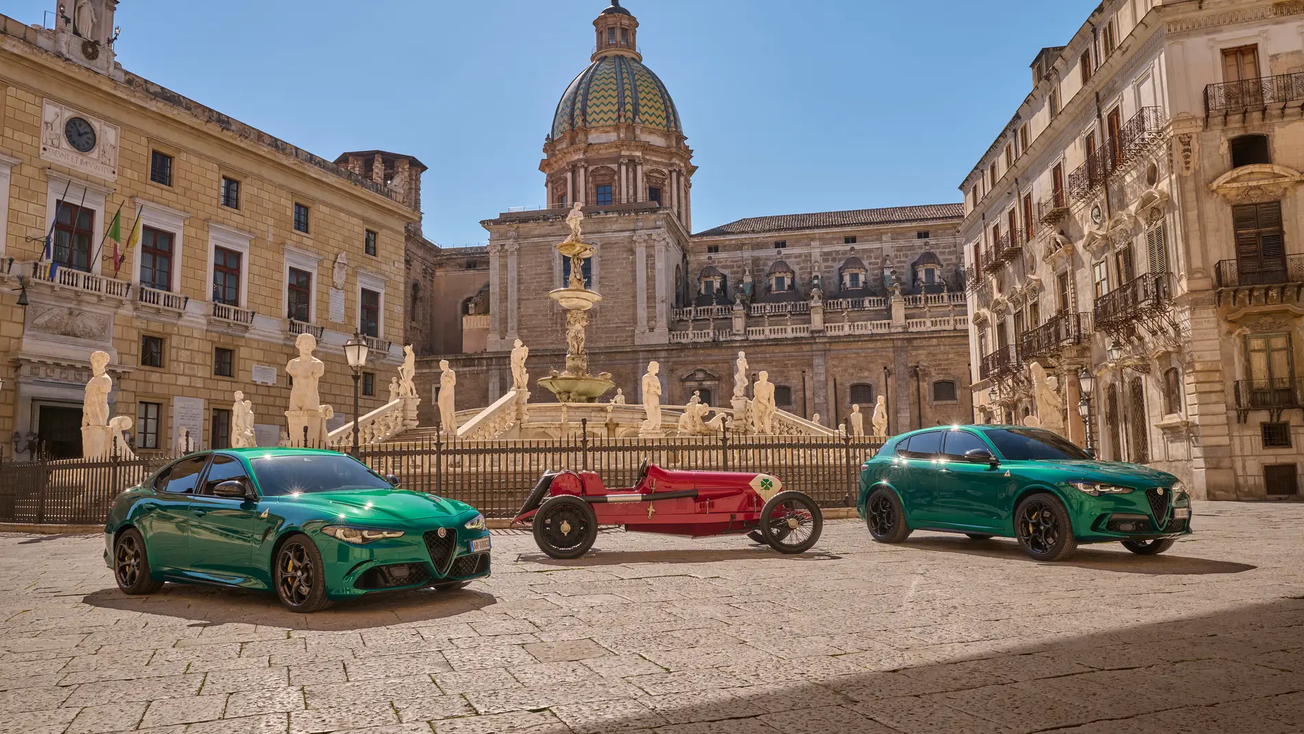 Alfa Romeo Giulia y Stelvio Quadrifoglio 100° Aniversario