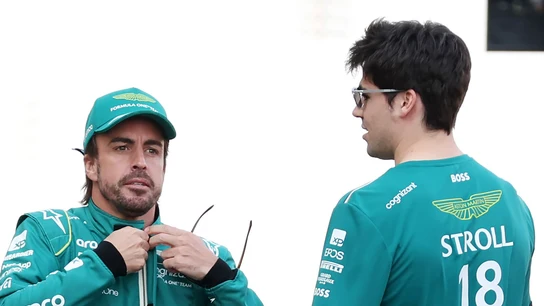 Fernando Alonso y Lance Stroll Fernando Alonso y Lance Stroll