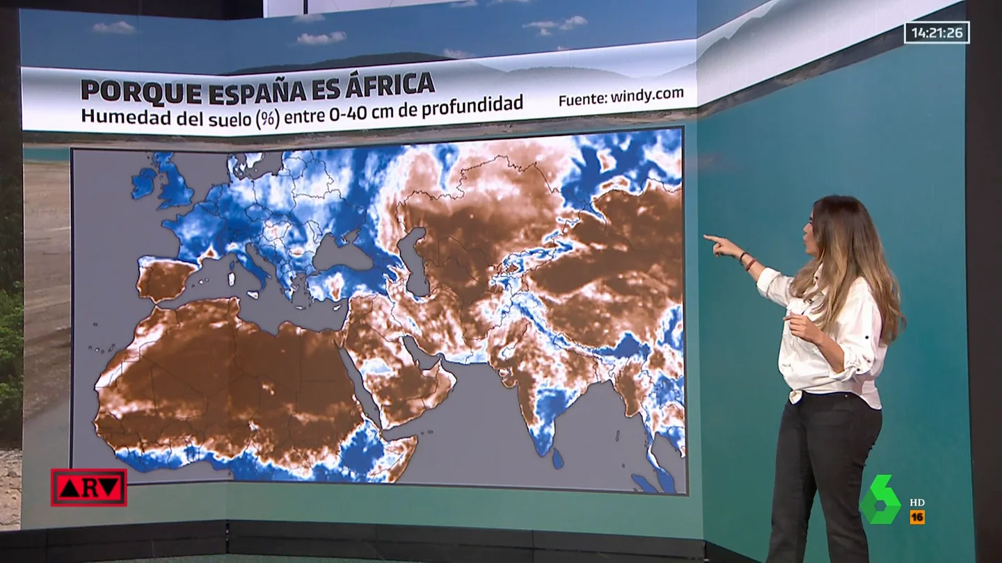 El agua en España, al nivel de África: el escalofriante mapa que evidencia la sequía extrema en nuestro país El agua en España, al nivel de África: el escalofriante mapa que evidencia la sequía extrema en nuestro país