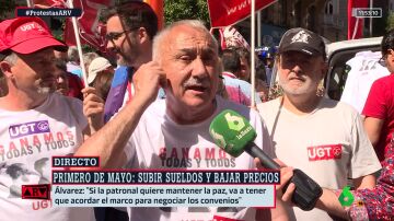 La advertencia de Pepe Álvarez a la patronal si no llegan a acuerdos con la subida de sueldos: "Iremos a grandes manifestaciones"