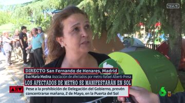 La denuncia de una vecina de San Fernando tras 20 días acampados sin recibir indemnizaciones por la línea 7B: "Tengo la cuenta a 0"
