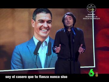 'Raphael' promociona el plan de vivienda de Pedro Sánchez en El Intermedio: "Estoy aquí para alojarte"
