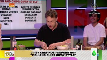 Gipsy Chef cocina fish and chips en Zapeando