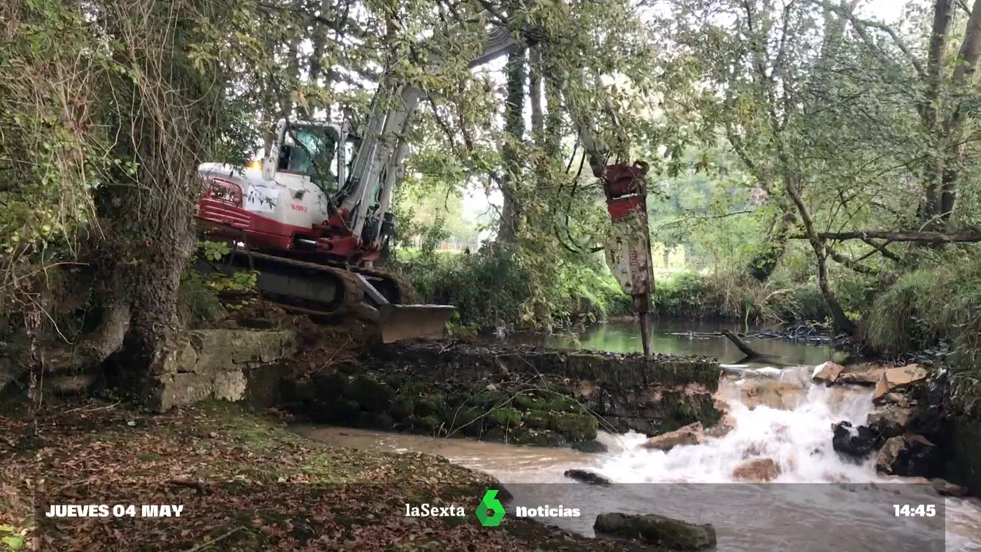 No, el Gobierno no está derribando embalses como afirma Vox: qué son los azudes y por qué la UE llama a acabar con ellos