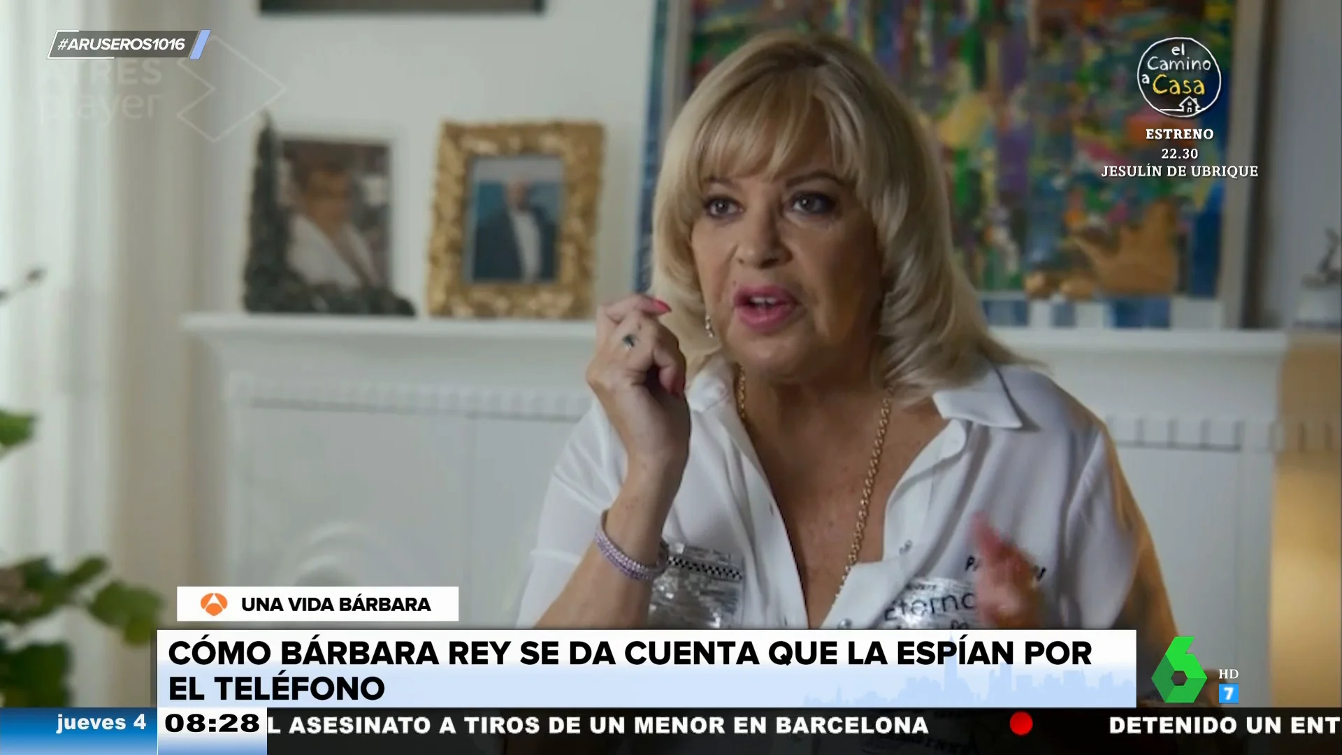 La reacción de Bárbara Rey al darse cuenta de que la espiaban por teléfono: "Sois gilipollas, sois lo más tonto que hay"