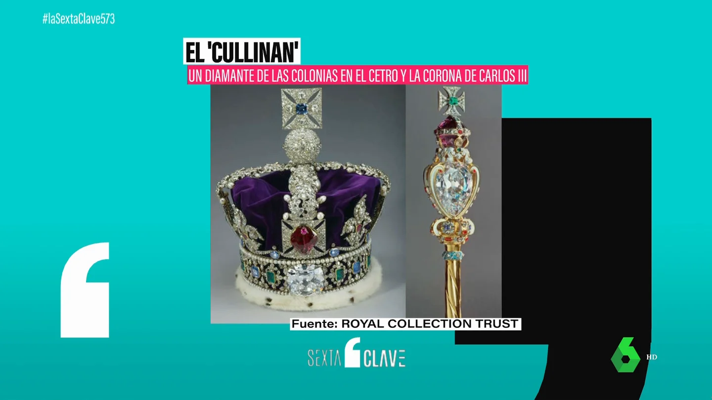 Los vestigios colonialistas de la coronación de Carlos III: las joyas de su corona y su cetro son sudafricanas Los vestigios colonialistas de la coronación de Carlos III: las joyas de su corona y su cetro son sudafricanas