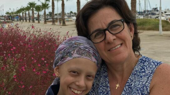 Candela y su madre Carmen